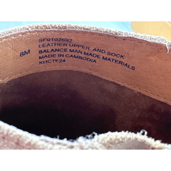 Sofft Nine Wedge Tamn Suede Booties- Size 8M- EUC - Picture 8 of 9